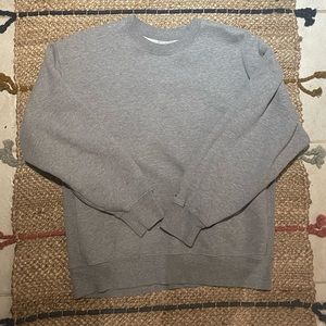 TNA cozy fleece boyfriend crew sweatshirt